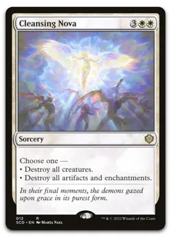Cleansing Nova #12 (NM) Starter Commander SCD Magic MTG - Image 1
