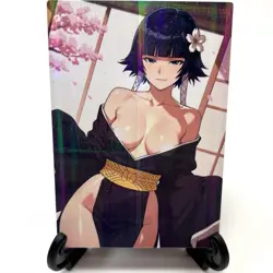 Bleach Soifon Sexy Hot Anime Waifu Girl Doujin Lewd Goddess Story Holo Art Card - Image 2