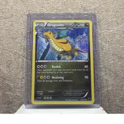 Pokemon Dragonite Stage 2 Holo 150 HP Deafen Healwing 83/116 English Card - Image 1