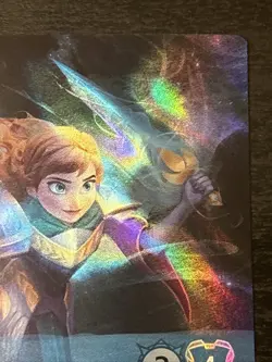 Disney Lorcana Enchanted Anna - True-Hearted Card 217/204 Ursula’s Return Set 4 - Image 3