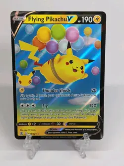 Flying Pikachu V 006/025 Ultra Rare Celebrations Pokemon Card - Image 1