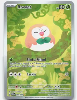 Rowlet Holo ME03: Perfect Order #090/088 Pokemon Card TCG NM - Image 1