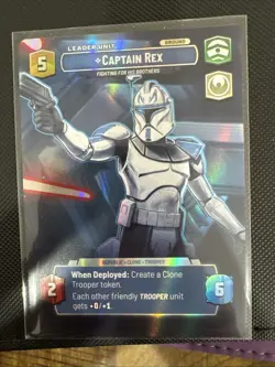 Star Wars Unlimited Captain Rex Showcase 264 NM - Image 1
