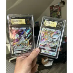 Pokemon CGC Pristine 10 Arceus V & VSTAR Holo Cards VSTAR Universe Japanese - Image 1