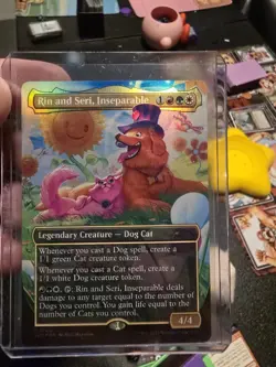 Rin and Seri Inseparable Secret Lair Drop Foil 1230 NM+ Unplayed MTG Magic Card - Image 1