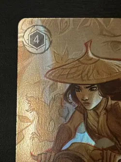 Disney Lorcana Azurite Sea Raya Kumandran Rider Enchanted Foil Card 214/204 Nm - Image 2