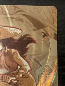 Disney Lorcana Azurite Sea Raya Kumandran Rider Enchanted Foil Card 214/204 Nm - Image 3