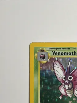 Pokemon TCG Venomoth 13/64 Jungle 1999 Holo Rare Card Holo Hp/Played Vintage - Image 5
