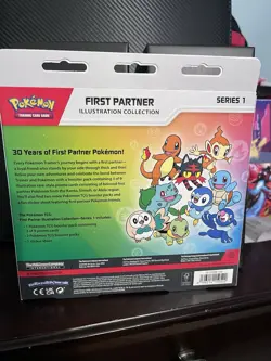 Pokemon First Partner Illustration Collection Series 30th Anniversary BRAND NEW - Image 2