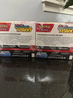 Pokemon TCG Surging Sparks Factory Sealed Booster Box 36 Packs X2 Pikachu - Image 3