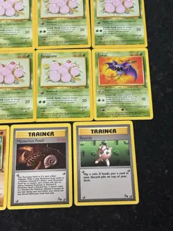 Pokemon Fossil And Jungle - Common And Uncommon Lot - Lot Of 19 - Image 4