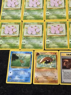 Pokemon Fossil And Jungle - Common And Uncommon Lot - Lot Of 19 - Image 5