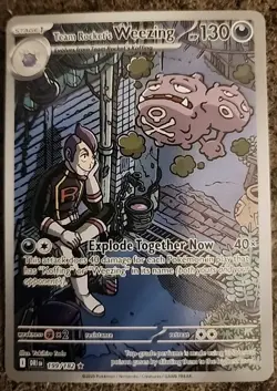 Pokemon TCG Team Rockets Weezing Destined Rivals 199/182 NM Condition - Image 1