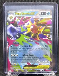 Mega Starmie Ex 021/088 Pokemon TCG Perfect Order English - Image 1