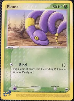 Ekans 64/100 Sandstorm Regular - Pokemon Card - Image 1