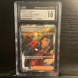 CGC 10 GEM MINT Explorer's Guidance 200/162 Temporal Forces RARE Pokemon Card - Image 1