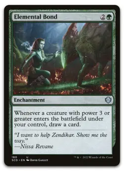 Elemental Bond #180 (NM) Starter Commander SCD Magic MTG - Image 1