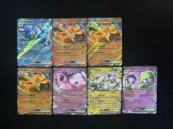 2025 Pokemon TCG S-Chinese 151C 006/151 151/151 RR Charizard Ex Holo Lot*7 TB18 - Image 1