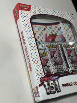 Pokemon 151 Binder Collection Sealed Ships Same Day - Image 3