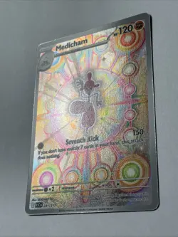 Medicham 241/217 MINT! Ascended Heroes Illustration Rare Full Art Pokemon TCG - Image 2