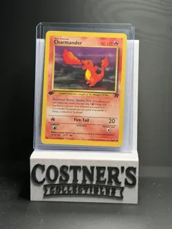 Charmander 50/82 Pokemon Team Rocket First Edition Regular 2000 MP - Image 1