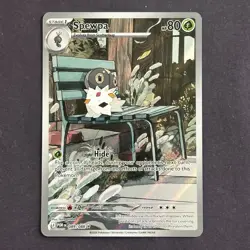 Pokemon TCG Perfect Order Spewpa 089/088 Rare Full Art Holo NM - Image 1