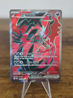 Yveltal Ex Ultra Rare 105/088 UR Perfect Order Pokemon tcg - Image 1