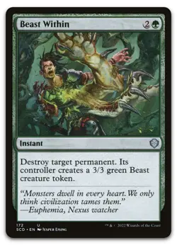 Beast Within #172 (NM) Starter Commander SCD Magic MTG - Image 1