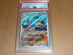 2024 Pokemon TEMPORAL FORCES EN MUDSDALE ILLUSTRATION RARE #175 PSA 9 - Image 1