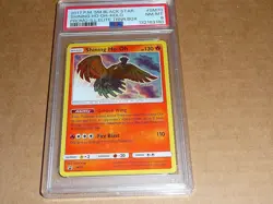 2017 Pokemon SM BLACK STAR SHINING HO-OH HOLO PROMO ELITE TRAINER BOX SM70 PSA 8 - Image 1