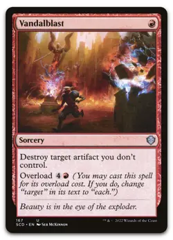 Vandalblast #167 (NM) Starter Commander SCD Magic MTG - Image 1