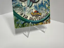 Butterfree #12 2000 Topps series 1 Pokemon TCG Black Logo TV Animation Edition - Image 2
