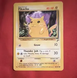 The Pokemon Company Pikachu Base Set 2 087/130 Regular 40HP Common Pokemon TCG - Image 1