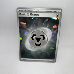 Basic Metal Energy 016 Scarlet & Violet Energies Pokemon Holo Near Mint - Image 1