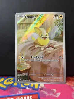 Pokemon TCG – Yamper 099/094 – Phantasmal Flames – Secret Rare – NM/M - Image 1