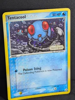 Pokemon EX Legend Maker - Tentacool - 66/92 - STAMPED Holo Common - NM - Image 2