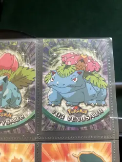 Topps Pokemon Set of 9/90 Complete Starter Blastoise Charizard Non-Holo Series 2 - Image 5