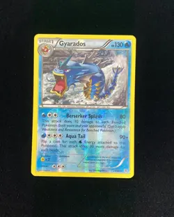 2016 Pokemon TCG English Gyarados 23/83 XY Reverse Holo Rare RB60 - Image 1