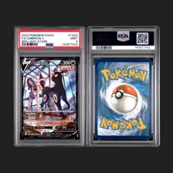 PSA 9 MINT 2022 POKEMON SWORD & SHIELD BRILLIANT STARS TG22 FULL ART/UMBREON V - Image 1