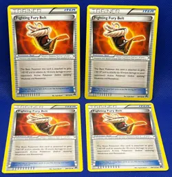 Pokemon Tcg Fighting Fury Belt Trainer 99/122 BREAKpoint Non Holo x4 - Image 1