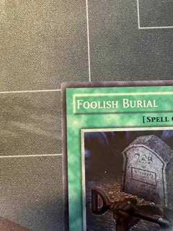 Foolish Burial TU02-EN004 Super Rare Unlimited NM/LP Yugioh - Image 2