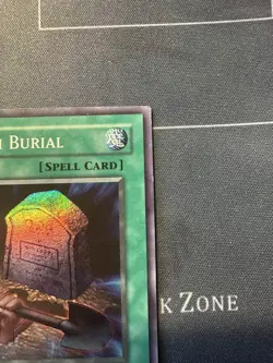 Foolish Burial TU02-EN004 Super Rare Unlimited NM/LP Yugioh - Image 3
