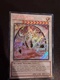 Yu-Gi-Oh Vylon Alpha 1st Edition HA06 Secret Rare VLP - Image 1