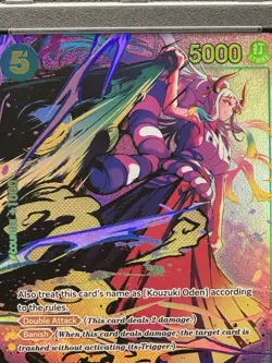 One Piece 2022 OP01-121 ENG Romance Dawn Yamato Alt Art PSA 9 - Image 2