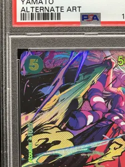 One Piece 2022 OP01-121 ENG Romance Dawn Yamato Alt Art PSA 9 - Image 3