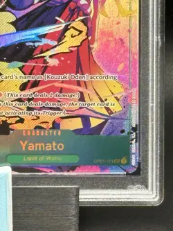 One Piece 2022 OP01-121 ENG Romance Dawn Yamato Alt Art PSA 9 - Image 5