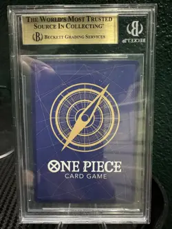 One Piece TCG OP10-119 Trafalgar Law Sec Rare Alt Art English BGS 9.5 Gem Mint - Image 2