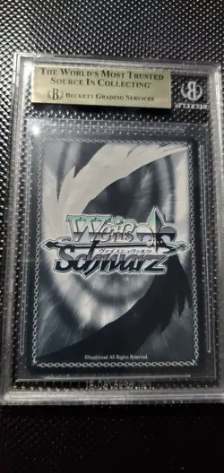 Weiss Schwarz Endurance Is My Forte Darkness SP Konosuba Autographed BGS 9.5 - Image 2