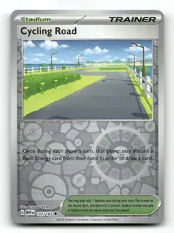 Cycling Road 157/165 - 151 Reverse Holo - Pokemon Card NM/M - Image 1
