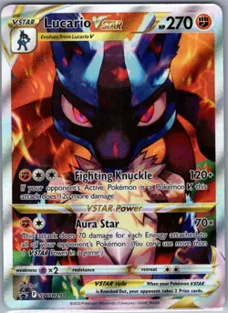 Lucario VSTAR SWSH291 SWSH: Sword & Shield Promo Cards - Pokemon Card - NM - Image 1
